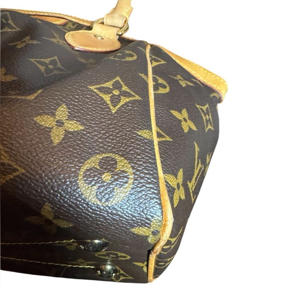 Louis Vuitton Brown LV Monogram Coated Canvas Tivoli PM Bag Auth - Picture 8 of 16